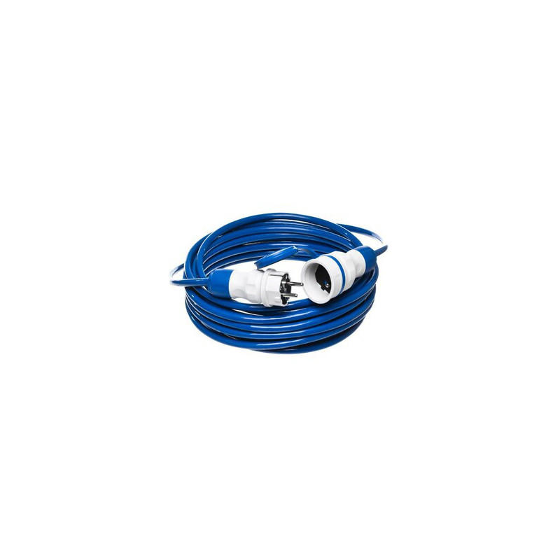 Prodlužovací kabel PS-X1/IP 54/10M/3X2,5/H07BQ-F ( polyuretan) šedo-modrý